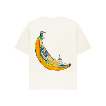 Banana Milkshake Tee - White